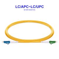 Buy cheap LC/APC~LC/UPC OS2 Optical Fiber Cable Single Mode LSZH 1550nm product