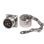 1.5A Assembly 10mm Cable M23 Waterproof Connector Rigoal Male Female