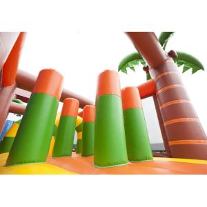 Buy cheap Attractive Giant Adult Inflatable Obstacle Course With PVC Material from wholesalers
