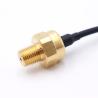 Buy cheap 0.5 - 4.5V Output G1/4 Brass Pressure Sensor For Liquid Gas Oil from wholesalers