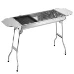 Customized Logo Acceptable Stainless Steel Rotisserie Charcoal Grill for Outdoor