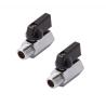 Buy cheap Mini Ball Valve NPT Female x Male Shut-Off Valve in Equal Stainless Steel 301/304/316 from wholesalers