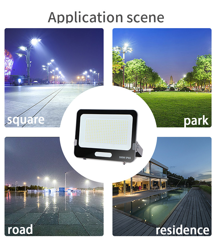 Reflector Garden Waterproof IP65 High Power China Manufacturers 2200k 100w 300w 400w LED Floodlight Outdoor