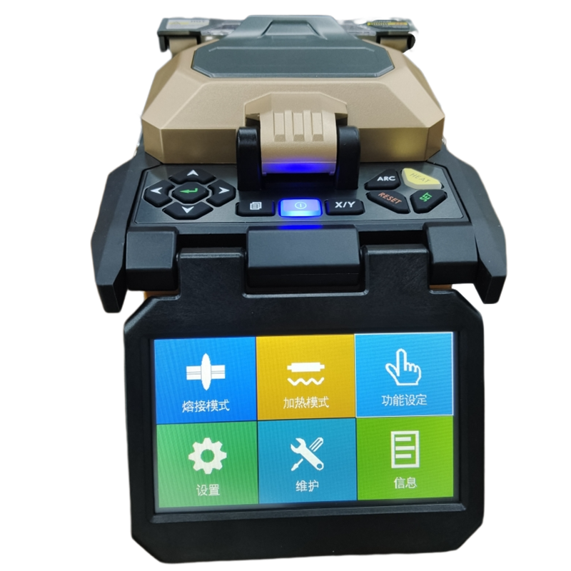Optical 7s Welding Splicing Machine For FTTH Fiber Fusion Splicer With Fiber Diameter