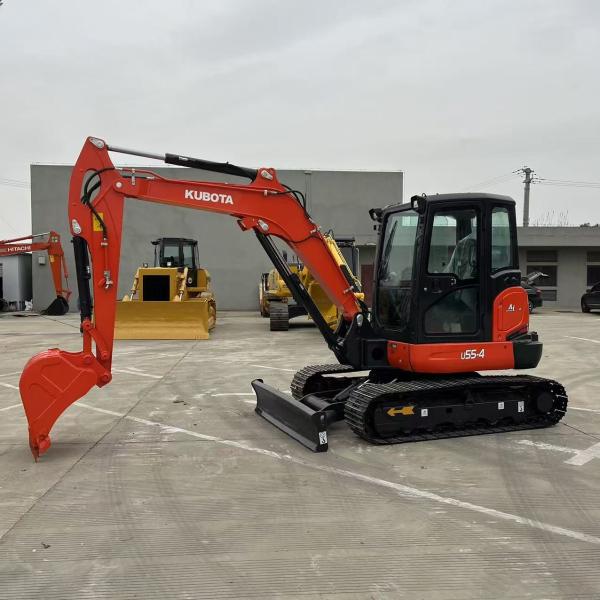 Buy cheap Original Brand Kubota Used U55-4 Crawler 5 Ton Mini Backhoe Digger For Garden from wholesalers