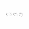 Buy cheap 316L stainless steel nose rings C shape piercing jewelry nose rings from wholesalers