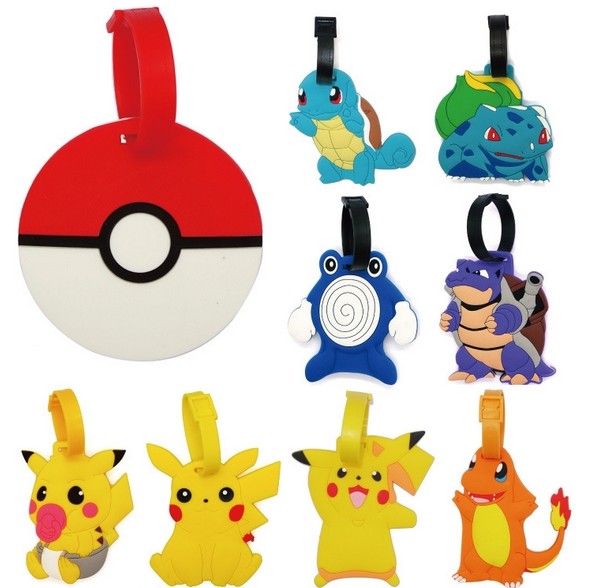 Wholesale waterpoof silicone rubber travel luggage tag baggage tag