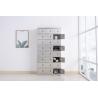 Buy cheap Lockable Stainless Steel Storage Cabinet Twenty Four Doors Smooth Surface from wholesalers