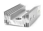 Anodized Industry Extruded Aluminum Channel Shapes , Aluminium Alloy Profile