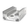 Buy cheap Anodized Industry Extruded Aluminum Channel Shapes , Aluminium Alloy Profile Kitchen Cabinet from wholesalers