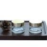 Buy cheap Refillable 30g Small Glass Cosmetic Jar With Lids Privated Logo from wholesalers