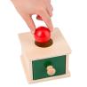 Buy cheap 12cm Sensory Wooden Montessori Baby Toys Montessori Drawer Box Colored Beechwood from wholesalers