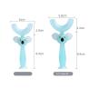 Buy cheap 360 Manual Baby Silicone Teether Toothbrush Eco Friendly Bear Shaped from wholesalers