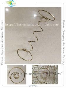 China Carbon Steel Wire Mattress Spring Coil Bonnell Spring Unit 4-6 Turns All Size on sale