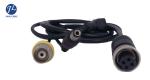 Vehicle Camera BNC RCA DC Extension Cable 4 Pin Male Aviation Plug Wire