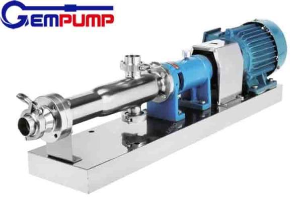 Buy cheap Food Grade Stainless Steel Mono Screw Pump 1400rmp Low Pressure from wholesalers