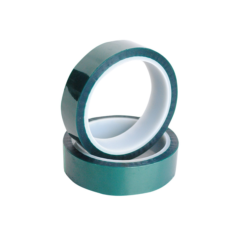 2 inch Insulation PET Adhesive Tape Green Pet Polyester Silicone Masking Tape