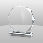 Custom Transparent Flame Shape Acrylic Plaque Awards For Business Recognition