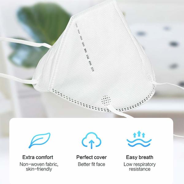 Buy cheap 4 Layers Medical KN95 Face Mask Hypoallergenic Non Woven Face Mask from wholesalers