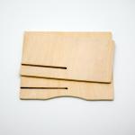 Logo Customised Wooden Calendar Simplicity Table Calendar Wooden Rectangle