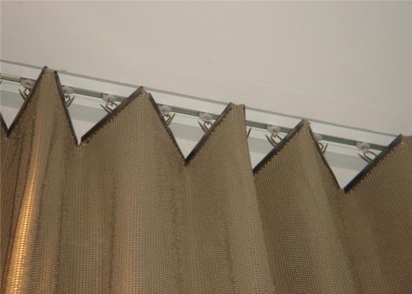 Buy cheap Lightweight metallic curtain fabric , aluminum material sequin curtain fabric from wholesalers