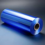 80 μm opaque blue MOPP release film, for food packaging, lamination, tapes