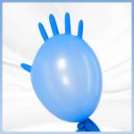 Navy Blue Protective Nitrile Safety Gloves For Hazardous Materials And Waste
