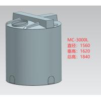 Buy cheap Round 3000 Liters Rotor Moulding 792 Gallons 2.5 To 3mm product