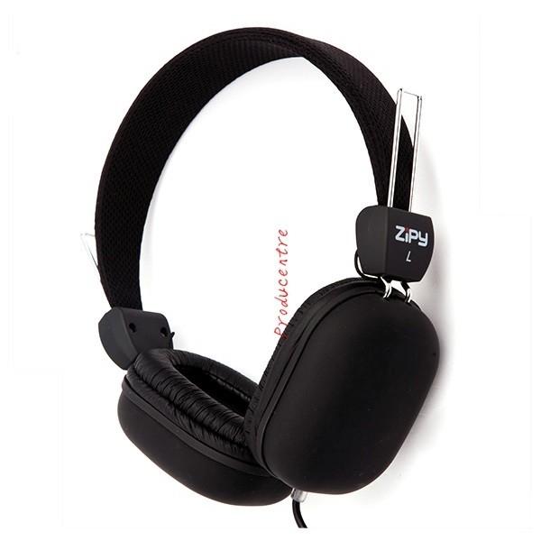 Buy cheap Universal square ear cover Sport MP3 Wired Headphone for music and PC Computer game in black from wholesalers