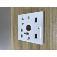 Buy cheap High Accuracy Plastic Moulded Parts Electrical Plug Mold Convenient Use product