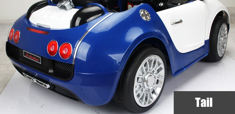LED Mp3 Light 6v 12v Electric Children On Car Style and Fashion Ride On Toy for 3-8 Years Age