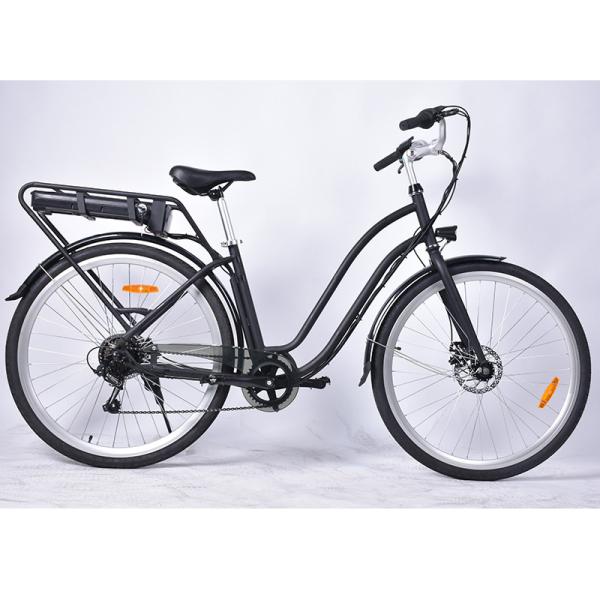 Buy cheap 12.5Ah Lightweight Ladies Electric Bike 6geared 25km/H With Basket from wholesalers
