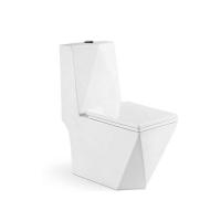 Buy cheap Diamond Shape Conjoined Toilet One Piece Wash Down S Trap Ceramic Toilet product