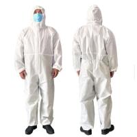Buy cheap Patient Gowns Medical Disposable Protective Gown Coverall Suit SMS Non Woven product