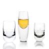 Buy cheap Custom logo round lead free crystal transparent 50ML Shot Glass from wholesalers