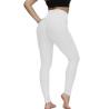 Buy cheap High Waist 83 Polyester 17 Spandex Leggings Xl Size Tummy Control Slimming from wholesalers