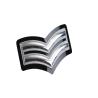 Buy cheap High End anodize laser Custom Metal Badge Military Collar Pin Badge from wholesalers
