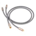 HIFI RCA Jack Cables 3.5mm To 2RCA Audio Cable For TV PC Amplifier DVD Speaker