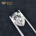 1.0ct 1.5ct 2.0ct IGI Certified Pear Cut Synthetic Loose Diamonds For Wedding