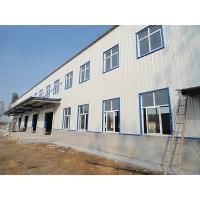 Buy cheap Customized Painted Steel Structure Warehouse Hot Galvanized product