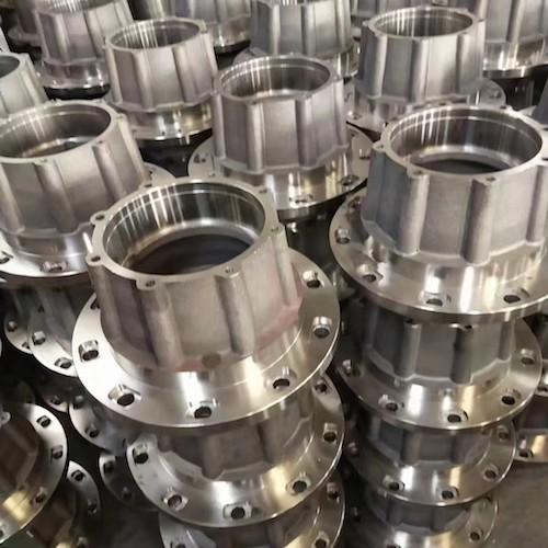 Buy cheap OEM Sand Casting Wheel Hub Iron Casting Parts Used On Semi-Trailer And Truck from wholesalers