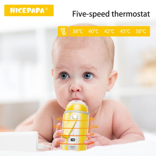 Buy cheap Medium Flow Temperature Control Bottle Warmer USB Wire Portable Formula Warmer from wholesalers