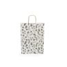 Buy cheap Luxury Die - Cut Silver Christmas Gift Bags With Twisted Handles OEM Service from wholesalers