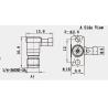 Buy cheap K2.92 Right Angle Brass Female 2-hole Flange RF Connector For CXN3506/MF108A Cable from wholesalers