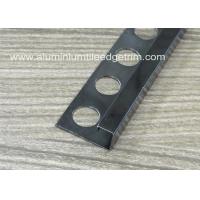 Buy cheap Anti Corrosion Brushed Stainless Steel Angle Trim Square Shaped Decorative Flat product