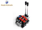 Buy cheap Dcv60 Hydraulic Monoblock Control Valve 2 Bank 1/2 Bsp 60l/Min Double Acting Cylinder Spool 3 Position Spring Return from wholesalers