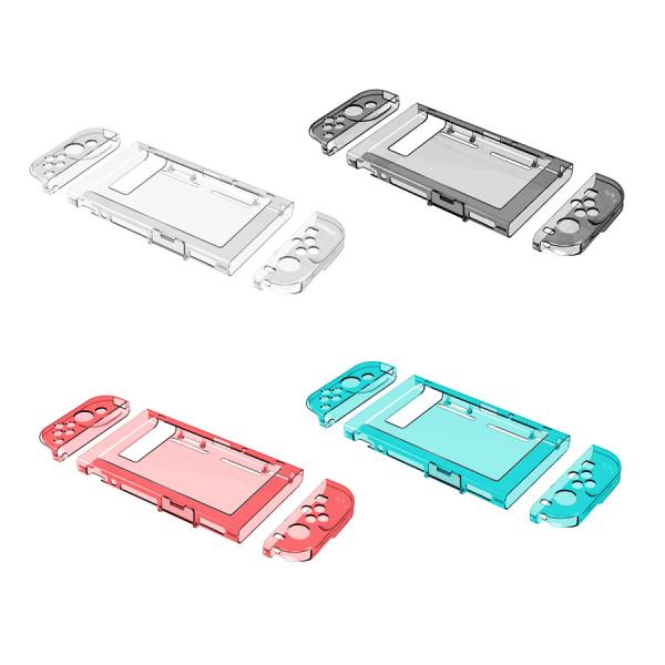 Buy cheap Hot New Crystal Clear Full-Body Protector Case for Nintendo Switch Blue Red Black White color from wholesalers