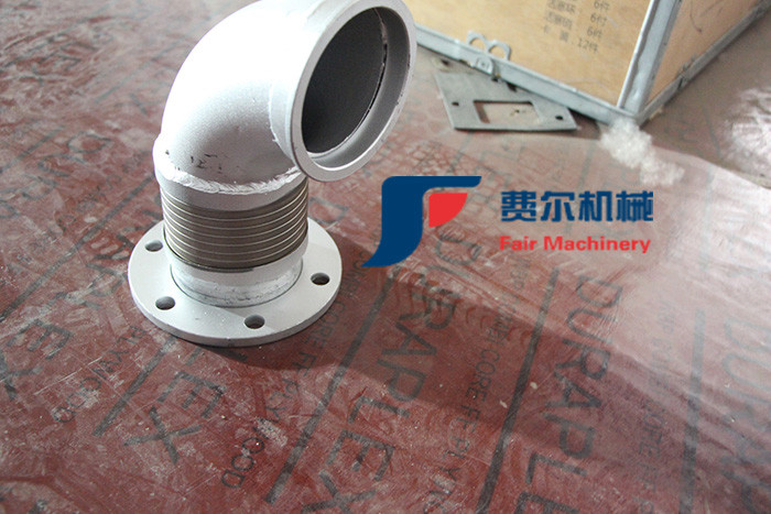 Steel Material Weichai Engine Spare Parts Inlet Pipe For WD615 WP12