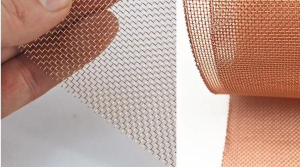 Buy cheap 99.99% Knitting Woven Copper Mesh Flexible And Fine Red Wire from wholesalers