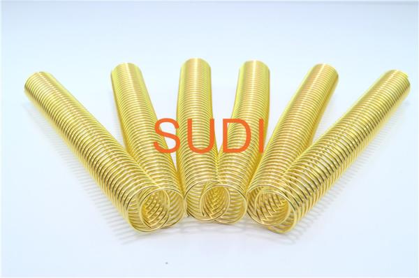 Buy cheap 4:1 Gold 12" Plated Spiral Bound Coil from wholesalers